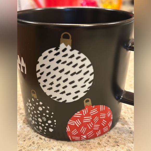 Starbucks Coffee Co. Christmas Ornament Black, Red, White 14 Oz. Cup Mug ~ 2016 - Picture 12 of 15